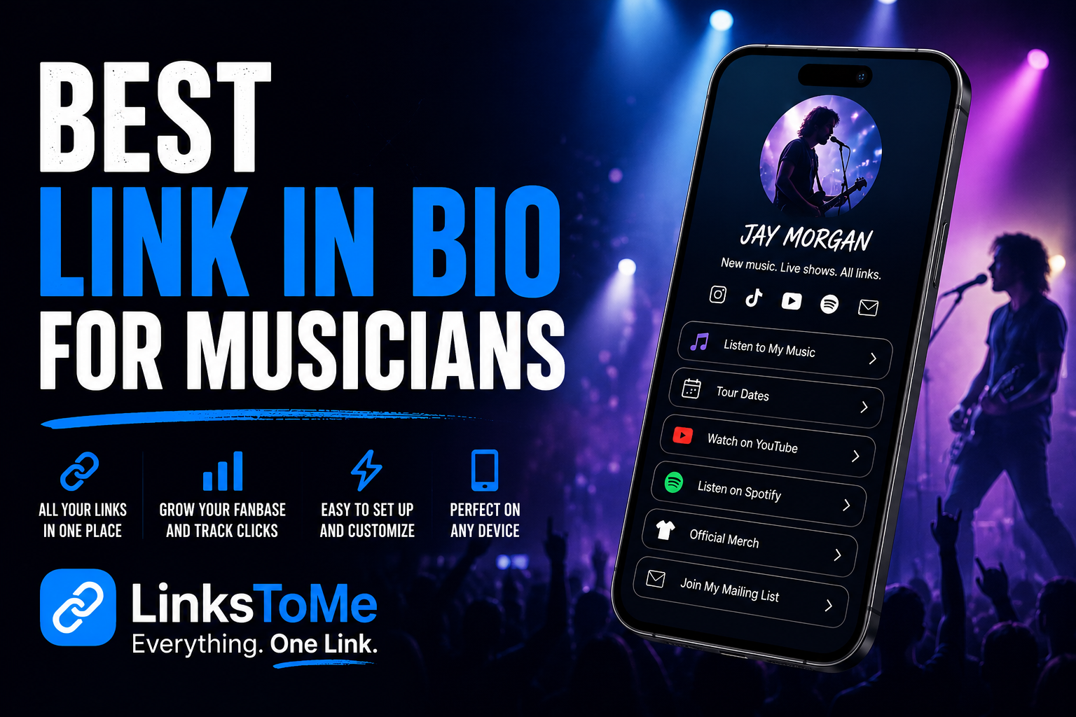 link in bio for musicians